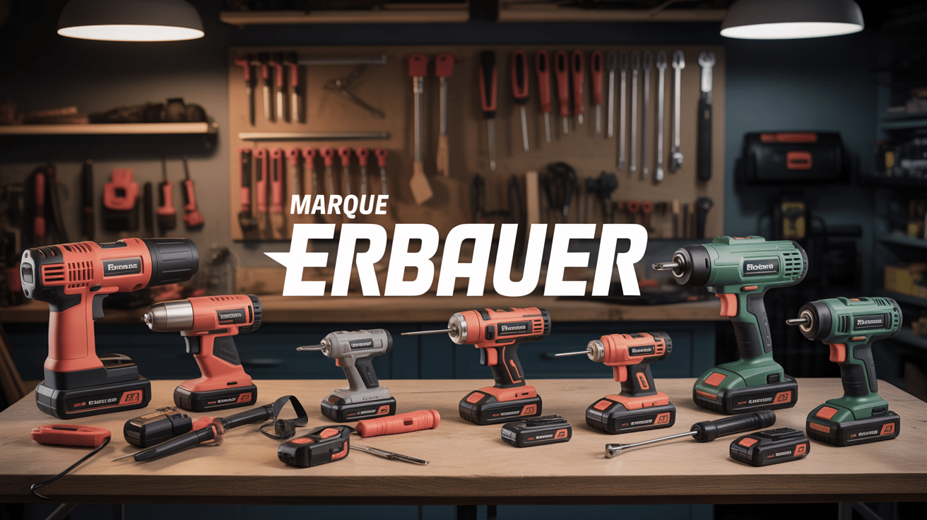 Outils électroportatifs modernes Marque Erbauer