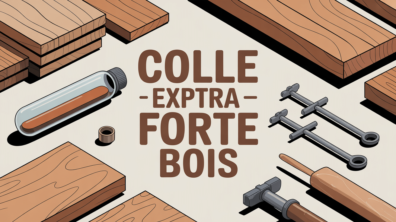 Atelier menuiserie colle extra forte bois